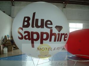  Colorful Giant Advertising Balloons 3m Diameter Silk Printing Manufactures