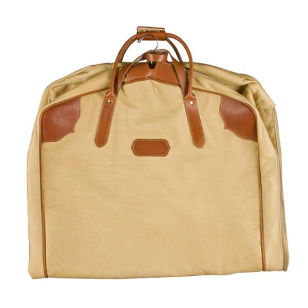 Extra wide Leather Canvas Garment Cover Bag for Storage Eco - friendly for sale of zipperbankbags