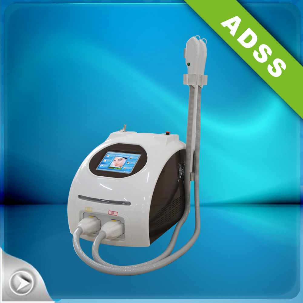  ADSS newest IPL SHR Elight hair removal machine and skin rejuvenation with 2 handpieces Manufactures