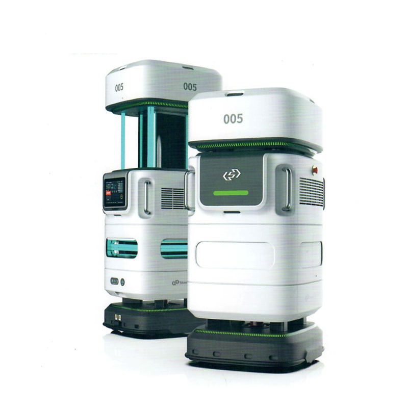  200W Polyurethane Ultraviolet Medical Robotics Usb Disinfection Robot 250r/Min Manufactures