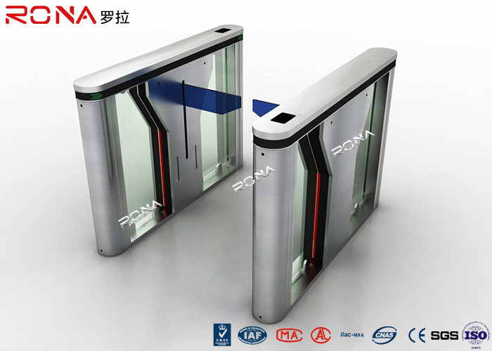  Drop Arm Electronic Barrier Gates Two Door / Way Assemble Access Control Manufactures
