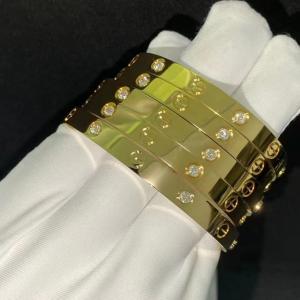  Cartier De Love Bracelet B6035917 luxury gold jewelry yellow Gold Luxury Diamond Jewelry Manufactures