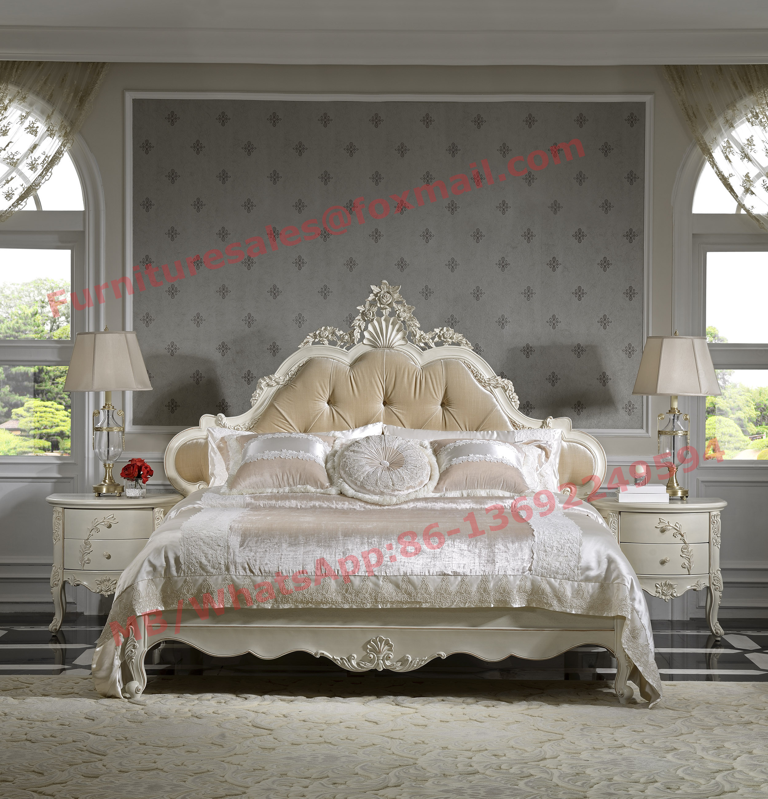  China Factory Directly Sales Luxury Bedrooms Furniture set can be Custominzed Manufactures