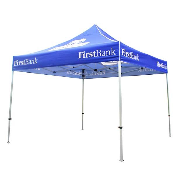  Folding Waterproof Trade Show Tents 3 * 3m / 10 * 10 Feet Size Steel Pole Manufactures