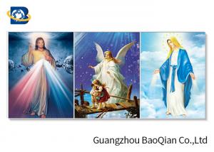  Home Decorative 3d Lenticular Flip Printings Of Religion , Wall  Art /  Picture / Poster Manufactures