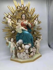  Virgin Mary Statue 1200dpi Stereolithography 3D Printing Custom Hand Painting Manufactures