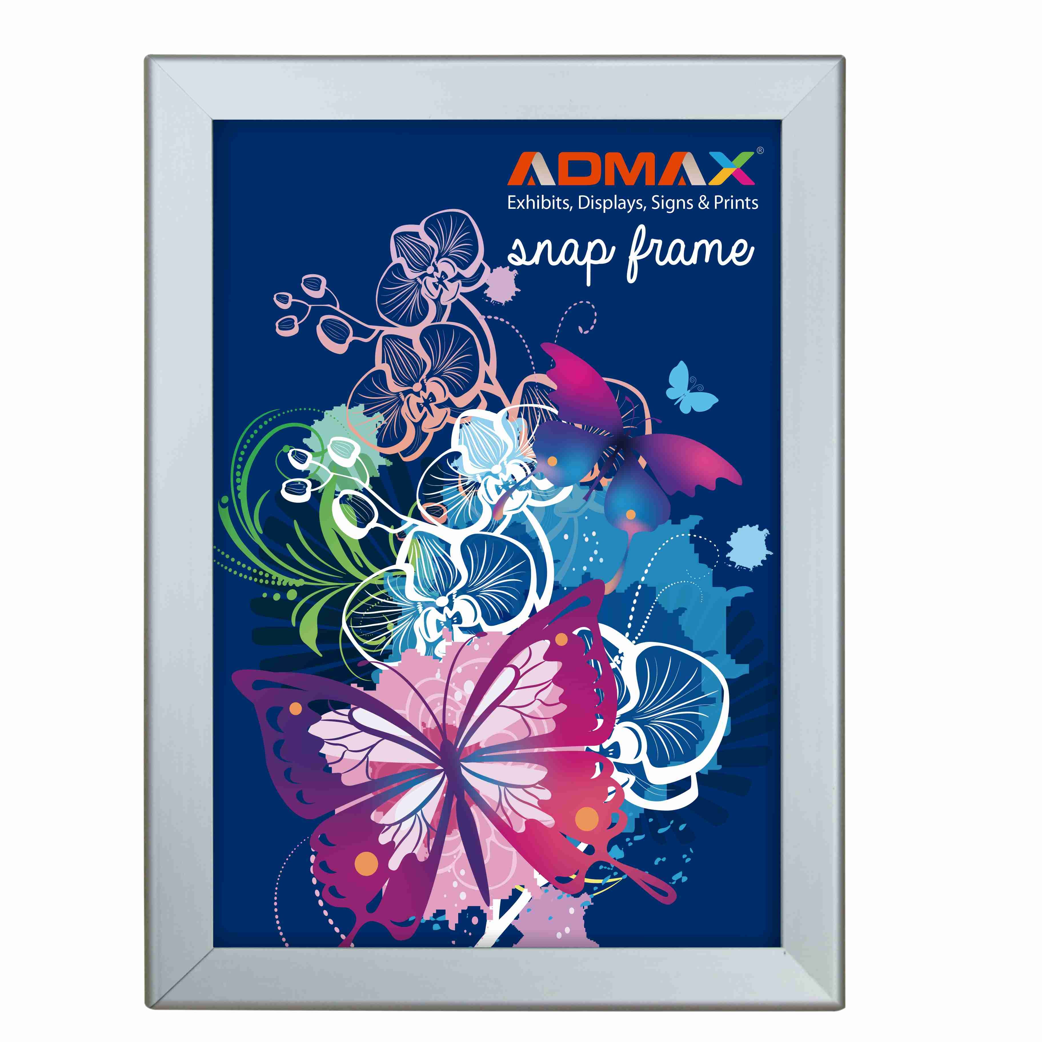 A3 Snap Poster Frames Silver Lightweight Durable Rigid Plastic Sheet Manufactures