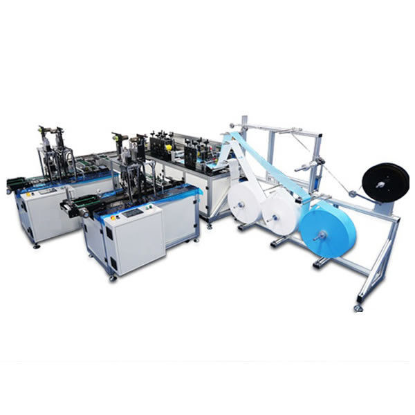  50 pcs/min Surgical Medical Face Mask Making Machine Full Automatic Manufactures