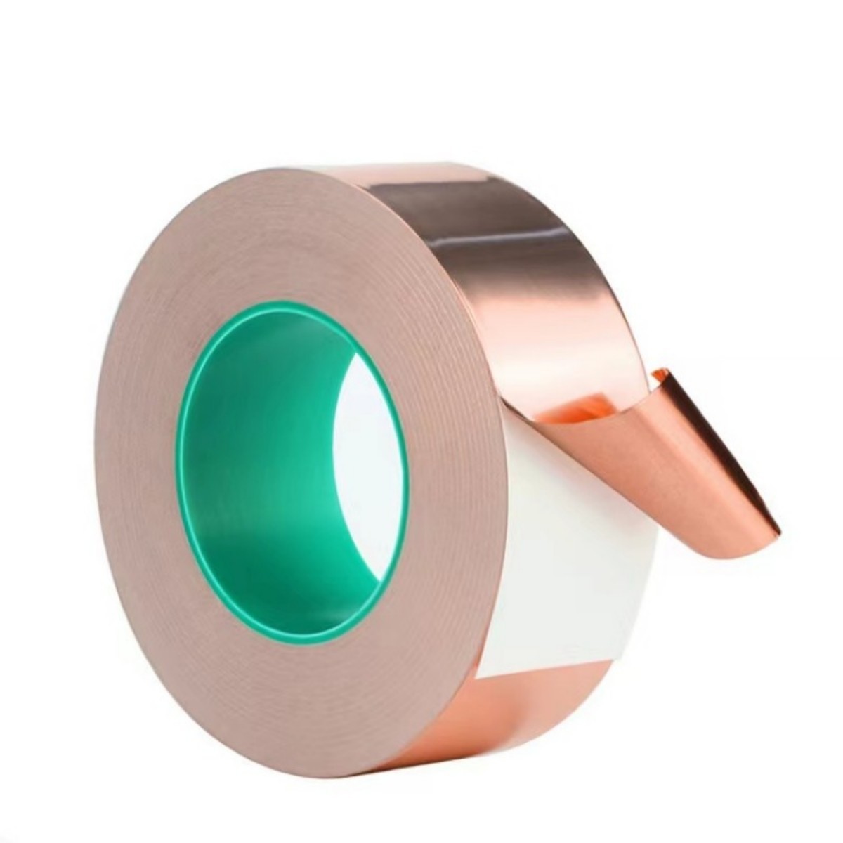 China 76mm Adhesive Copper Tape Custom Log Roll Conductive Adhesive Tape on sale