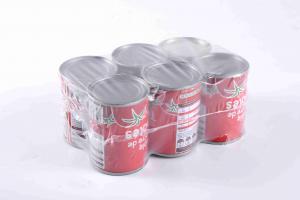 China Cooking Dishes Canned Tomato Paste / Jarred Tomato Sauce 1 % Max Moisture on sale