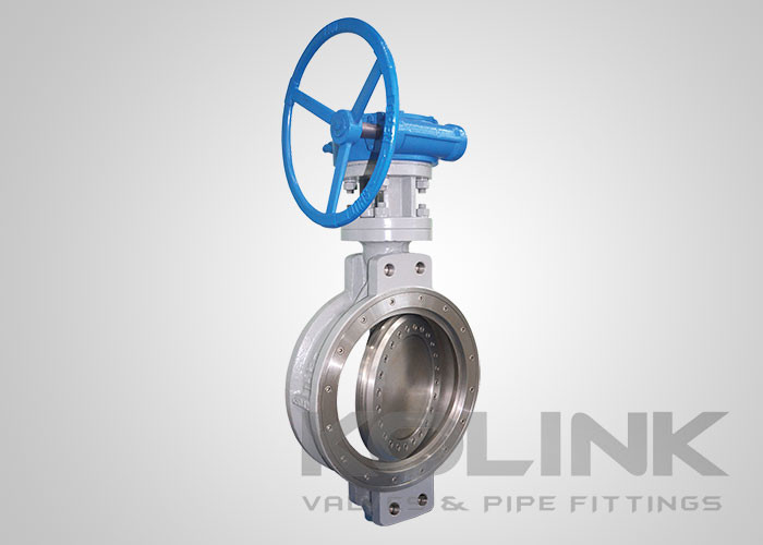 China Metal To Metal Seated Eccentric Butterfly Valve Flanged / Lug Type, High Pressure on sale
