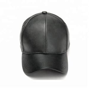  Color Blank Pu Leather 6 Panel Baseball Cap For Women Unconstructed Style Manufactures