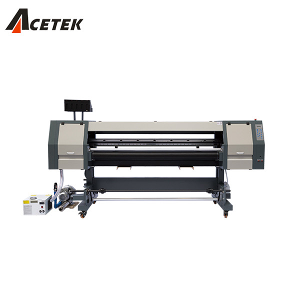  1800mm UV Hybrid Printer , 6 Feet UV Glass Printing Machine Manufactures