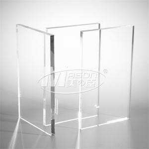  4mm 1220x2440mm Clear Acrylic Sheet High Transparent Glossy Manufactures