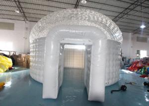 Half Transparent PVC 6m Inflatable Christmas Igloo Tent Manufactures