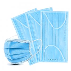  Non Woven PP Face Medical Mask , Disposable Earloop Face Mask With Elastic Ear Loop Manufactures