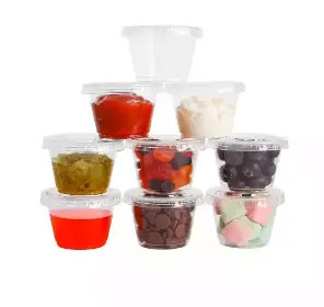 China 1.5OZ PP Plastic Disposable Cup Clear Smooth Surface on sale