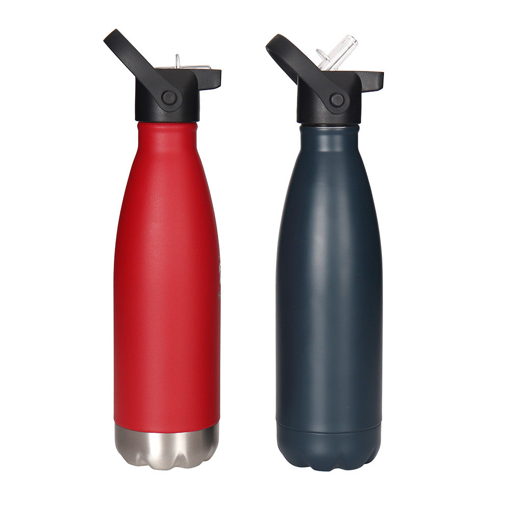 China Custom Double Wall Copper Thermo Stainless Steel Water Bottles Cola Shaped on sale