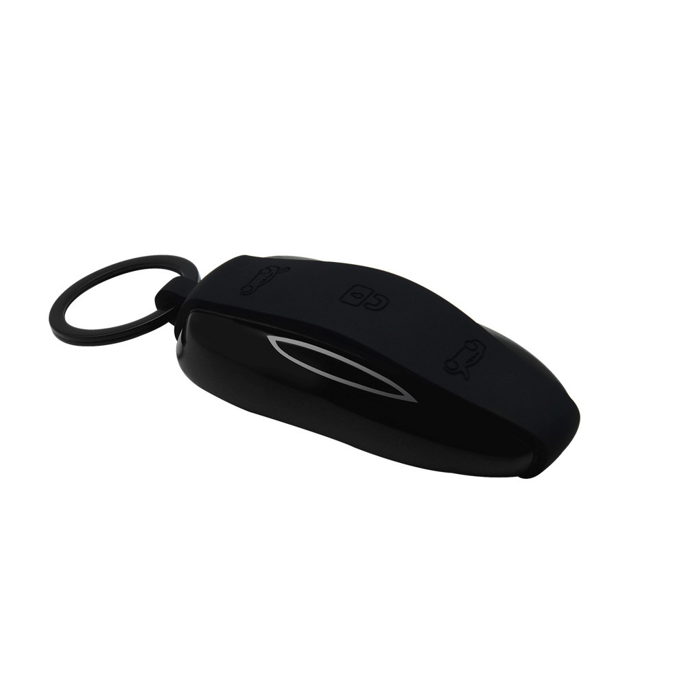 Topfit Silicone Car Key Chain for The Tesla (Blak Strap-Like) Manufactures