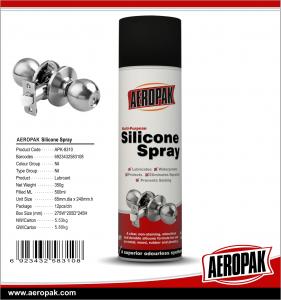  AEROPAK 500ML aerosol spray can Silicone Lubricates Spray with oil Manufactures