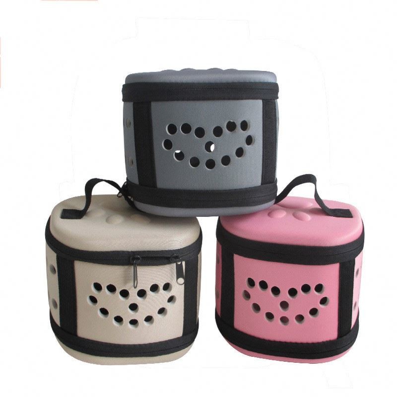  Pink 15cm Travel Dog Food Carrier SGS Portable Dog Food Bag Manufactures