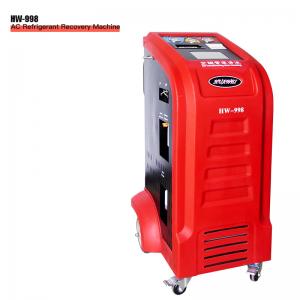  Red R410a Refrigerant Recovery Car AC Service Station 1HP CE Certificate Manufactures