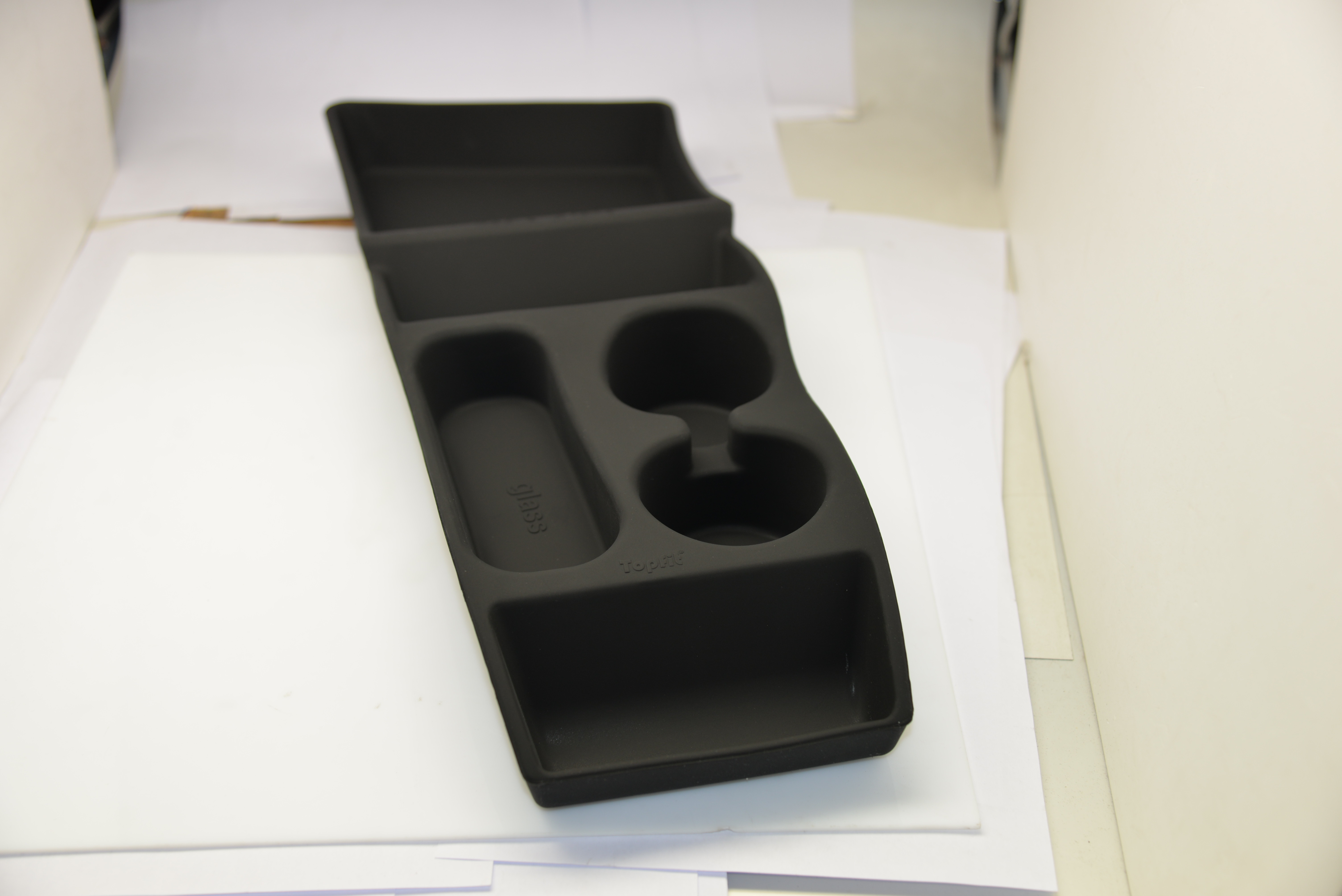  Topfit Portable Center Container /Storage Box for Tesla-Black Manufactures