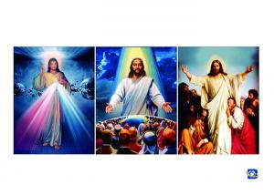  30X40cm Flip Wall Art Posters Religion Jesus Christ / Virgin Mary Theme Manufactures