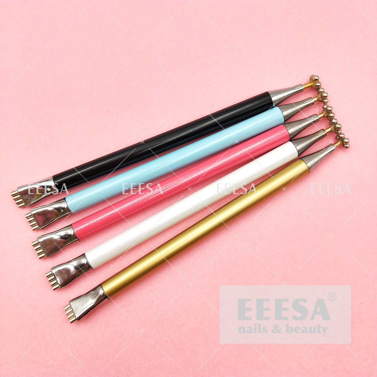  Aluminum Metal Nails Beauty Cat Eye Gel Polish Magnetic Flower Magic Stick Manufactures
