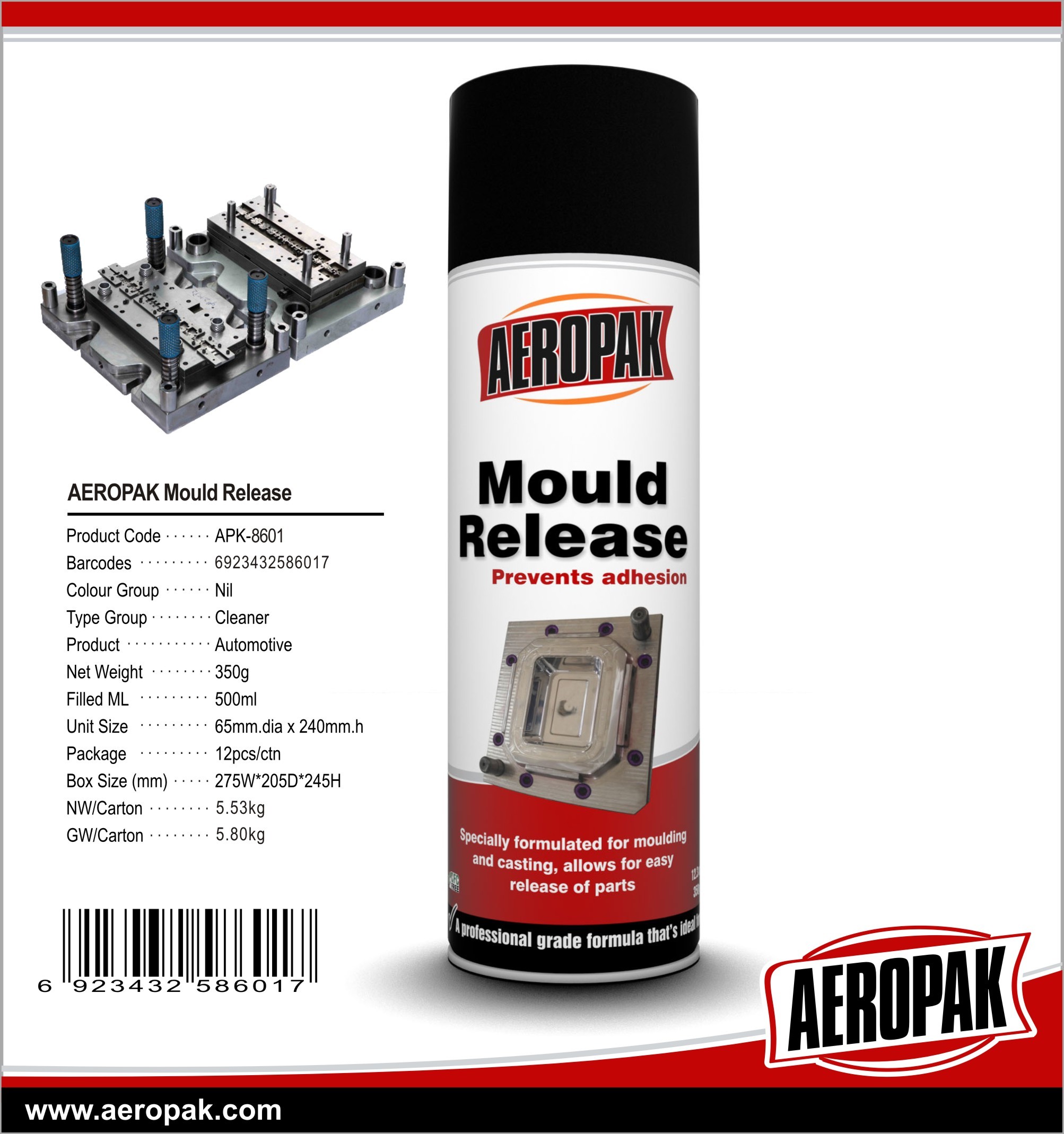 Buy cheap AEROPAK Mould Releaser from wholesalers