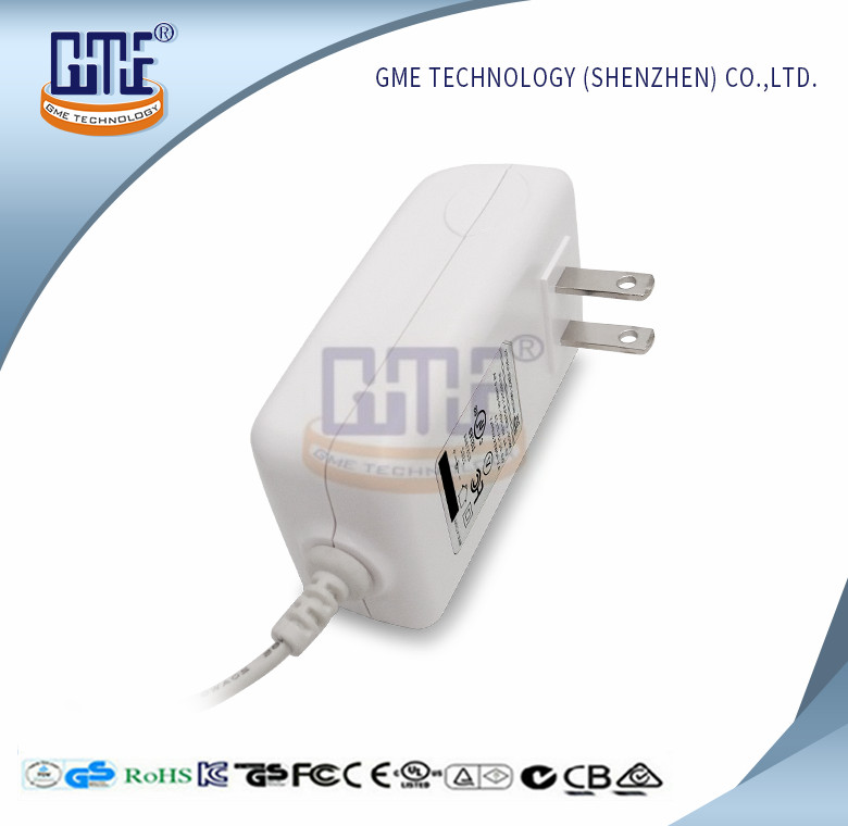 Buy cheap White 2PIN AC DC Power Adapter , Wall Mount Power Adapter For Home Appliances from wholesalers