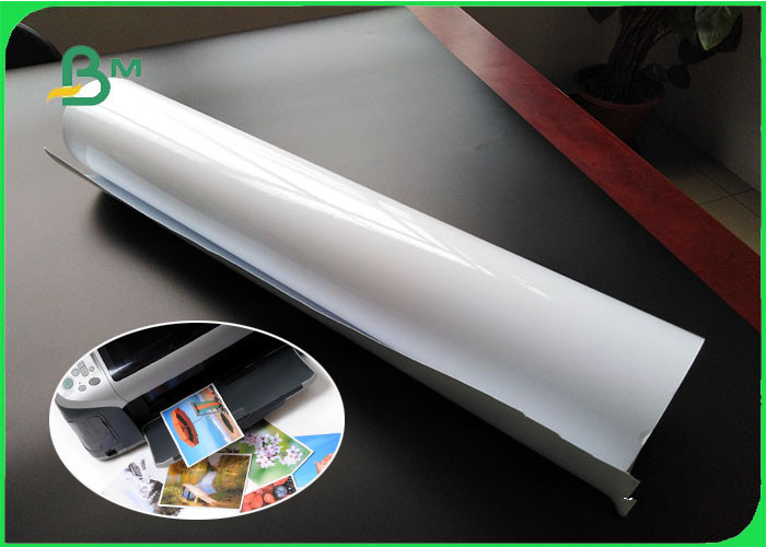 China 180gsm 200gsm 230gsm Premium Glossy Photo Paper Roll 36'' x 30m For Epson Printer on sale