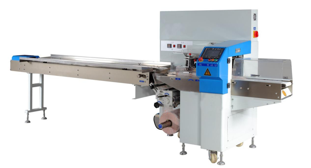  Double Servo Control Face Mask Packing Machine Step Down The Paper Pillow Packing Machine Manufactures