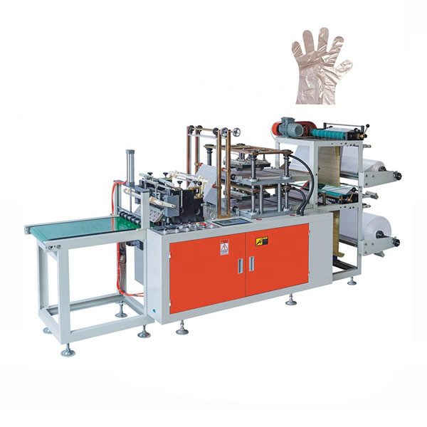  Factory direct sale polyethylene plastic pe glove making machine Manufactures