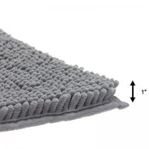  Absorbent 2.5cm Cat Litter Mats 100% Polyester Microfiber Manufactures