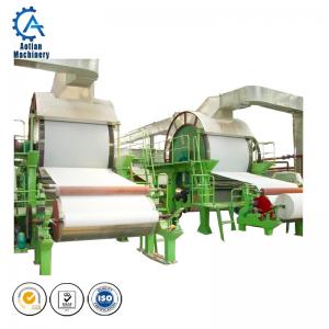 China Automatic Toilet Paper Production Machine Line Waste Paper Pulp Tissue Tolet Paper Machine on sale
