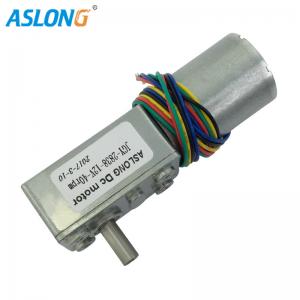 China 2838 Brushless DC Worm Gear Motors 12V High Torque With Hall Sensor on sale