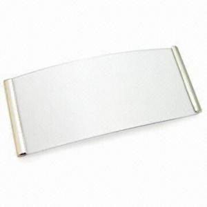  Magnetic Plastic Name Badges, Measures 78 x 32mm, Available in Silver Manufactures
