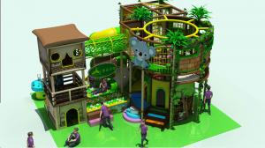 China kids indoor playground Park Jungle Theme Playground,playground equipment,Jungle Gym soft play on sale