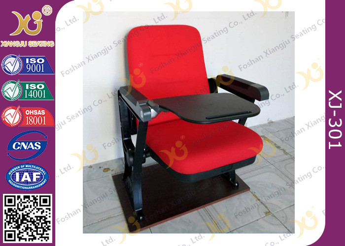 China Fixed Auditorium Furniture & Theater Seating , Aluminium Retractable Church Chairs on sale