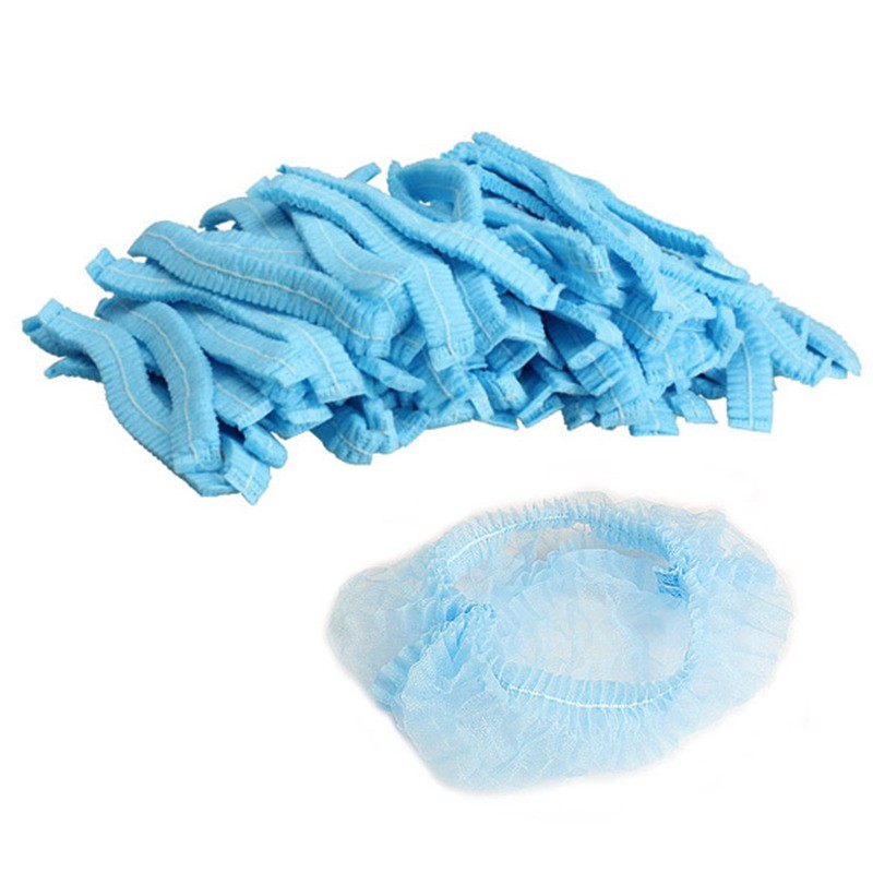  Disposable Non Woven Bouffant Surgical Caps Hair Cover Manufactures