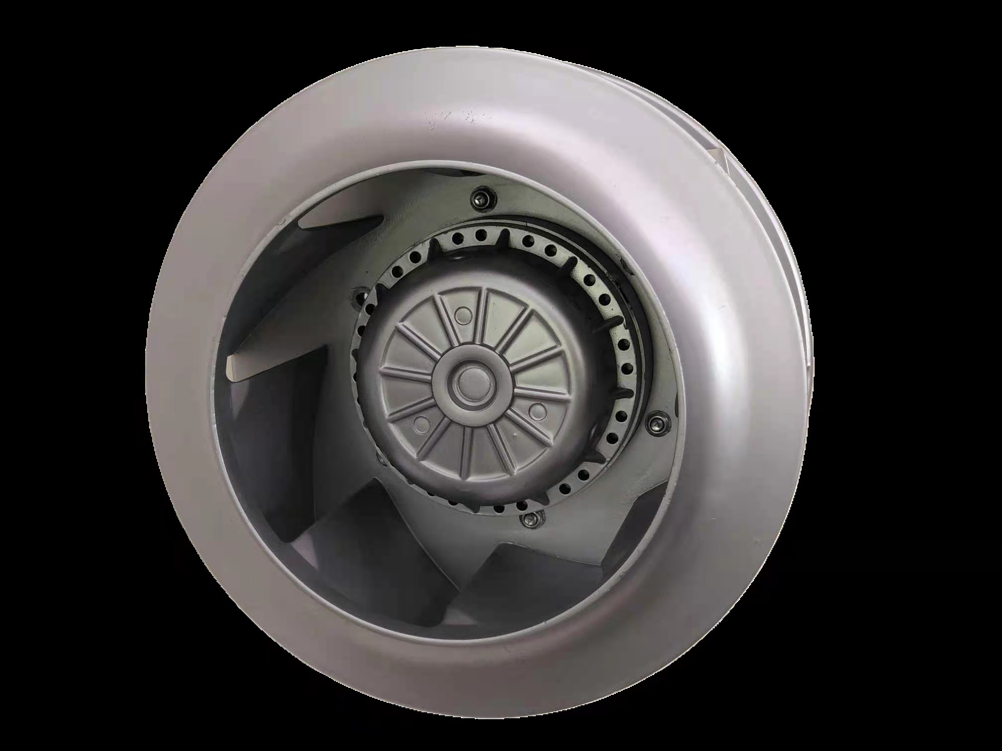  A Large Air Flow AC Centrifugal Fan 180mm Backward Curved Blade Manufactures