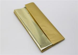 Waxed Waterproof Metallic Tissue Paper 20 X 26 Inch Strong Strength And Elongation
