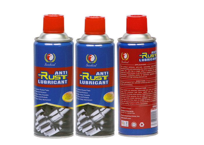 Eco Friendly REACH Anti Rust Lubricant Spray Car Care Product Manufactures