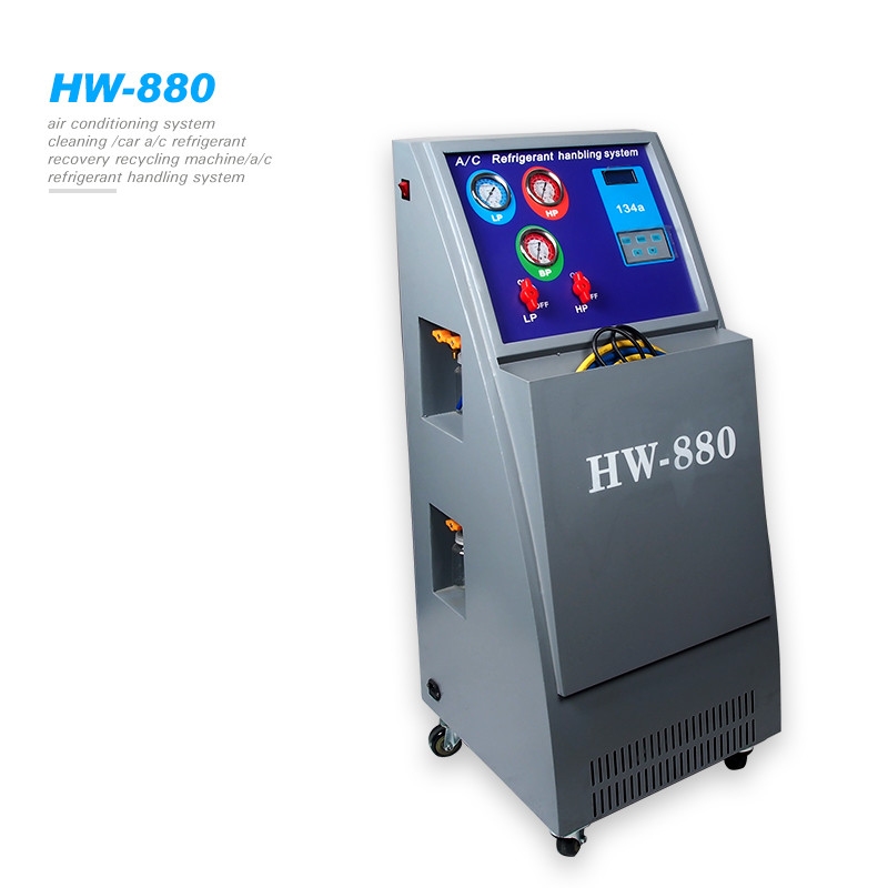  HW-880 5.4m3/H Automotive AC Recovery Machine AC Gas Charging Machine Manufactures