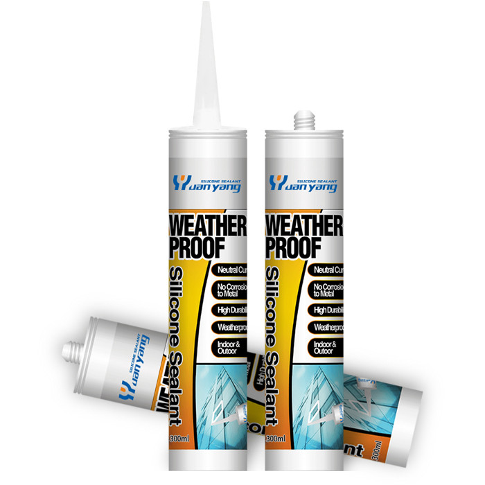  Neutral Window Glass Silicone Sealant Construction Fast Drying Waterproof Caulk Manufactures