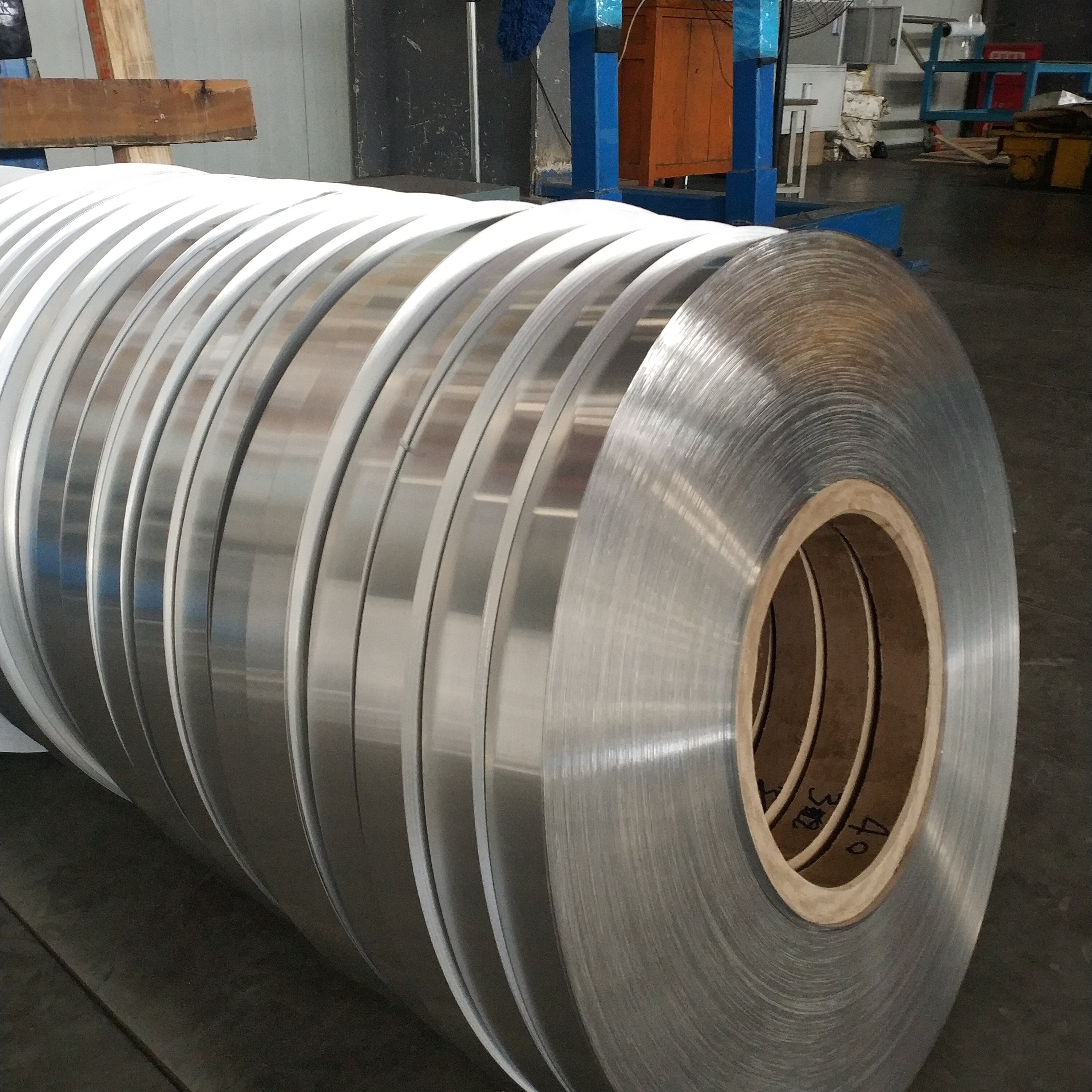  Mill Finished 5754 5052 Aluminium Strip Roll For Cable , Thin Aluminium Strip Manufactures