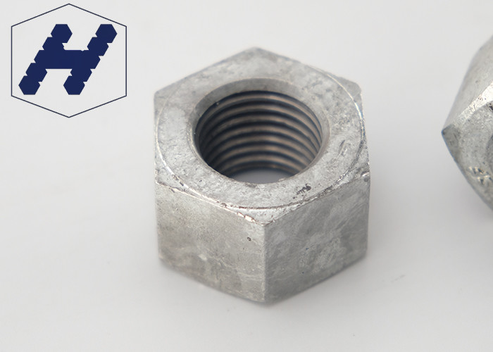 China Galvanized Finished M10 Fine Thread Nut  8mm Hex Nut In Oil Fields on sale
