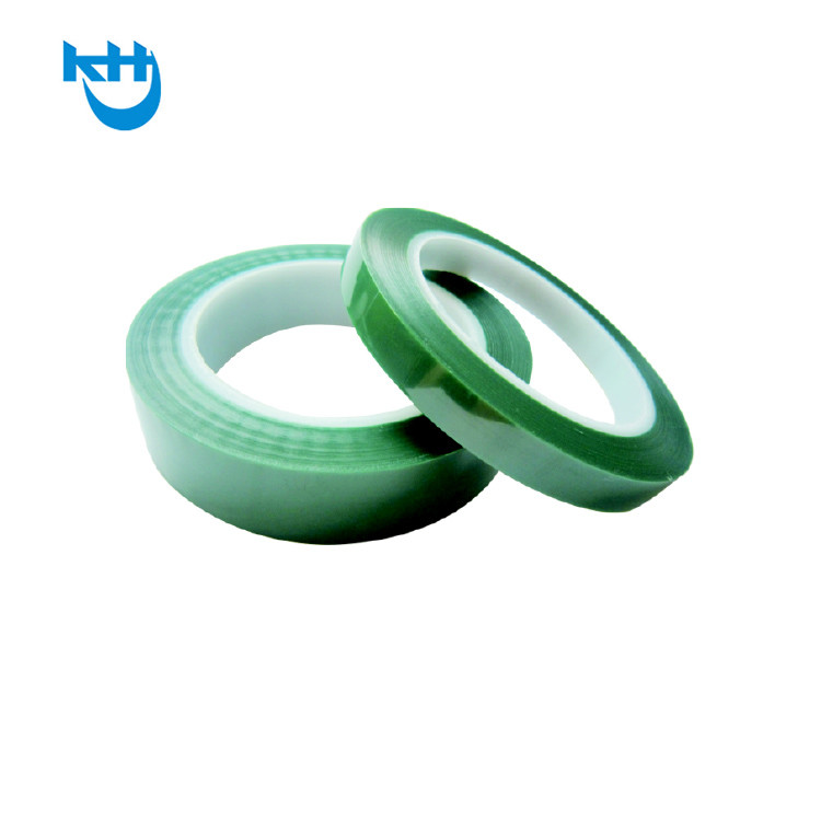 China PET Green High Temperature Resistant Tape For Painting Shielding PCB Circuit Board on sale