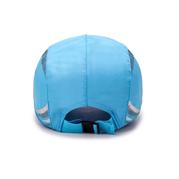 5 Panel Camper Hat 100% polyester outdoor folding sports cap dryfit fabric